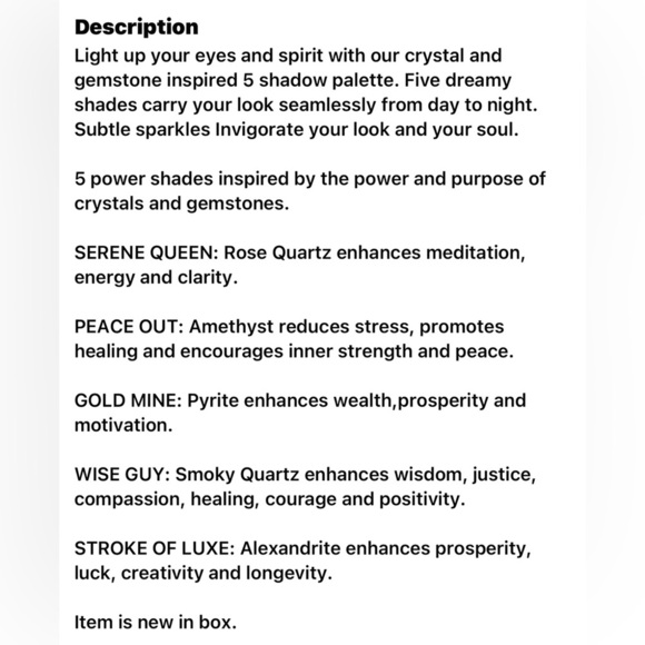 Jules Smith Beauty Eyeshadow Palette - Gemstones - Picture 6 of 6